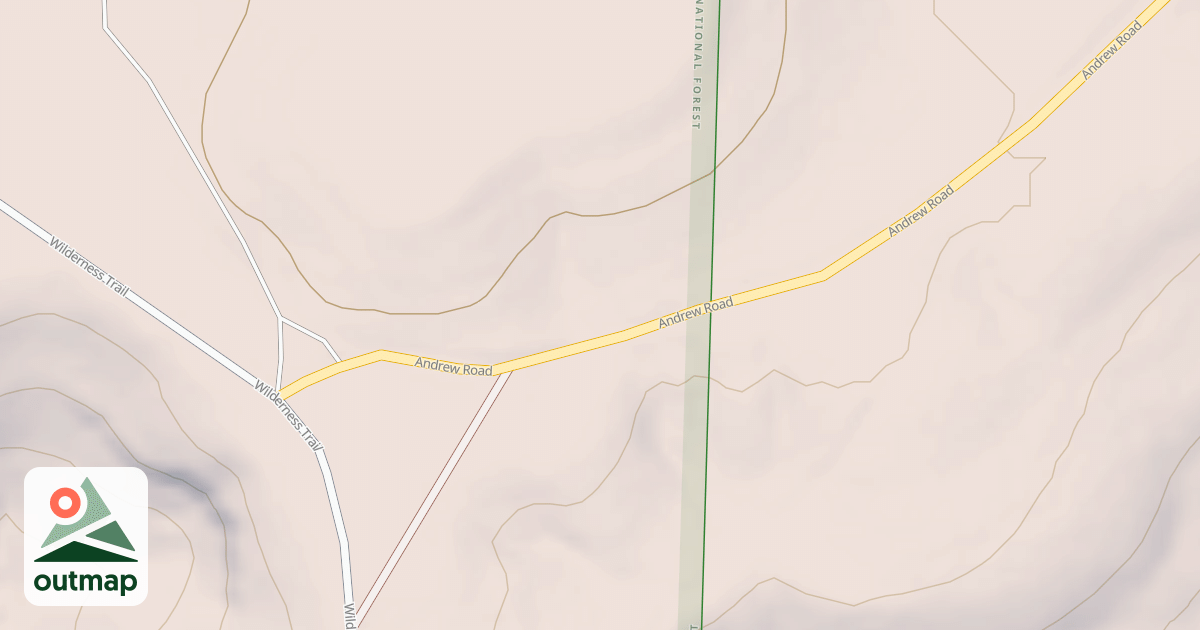 Map of GULF MOUNTAIN