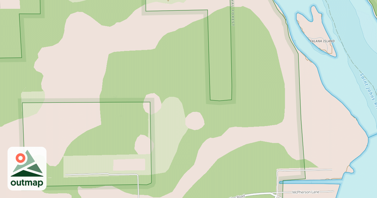 Map of USFS National Forest System Roads {50AA7F77-95A9-4D89-A723-ABC45254A615}