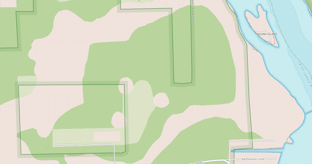 Map preview of USFS National Forest System Roads {50AA7F77-95A9-4D89-A723-ABC45254A615}