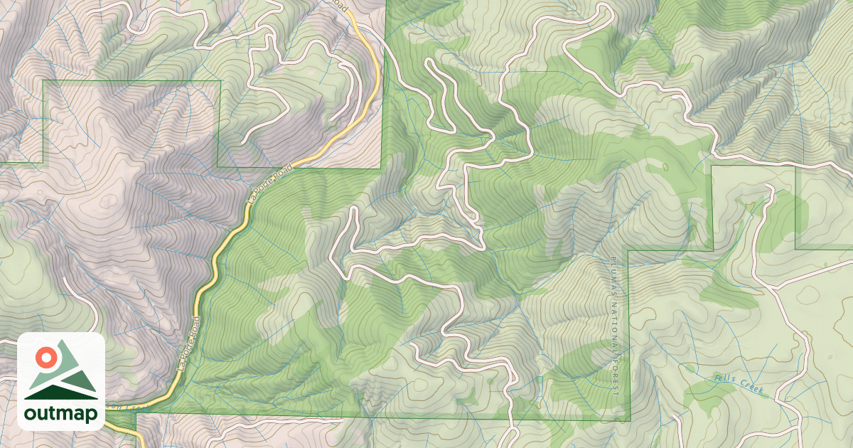 Map of CUTLER MEADOW