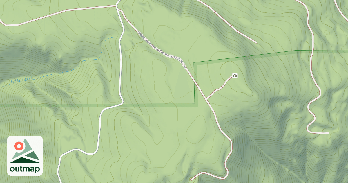 Map of USFS Motor Vehicle Use Map Roads {5896A16F-7BCA-4790-82B3-A78AD5F197D2}