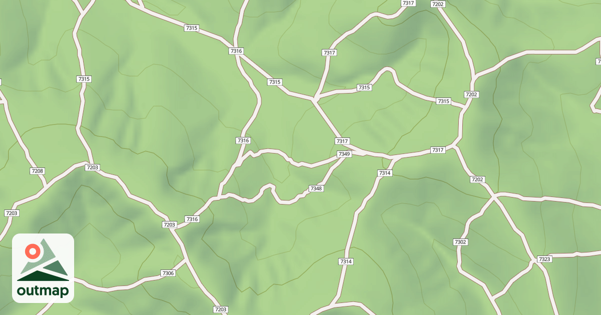 Map of USFS Motor Vehicle Use Map Trails 19032