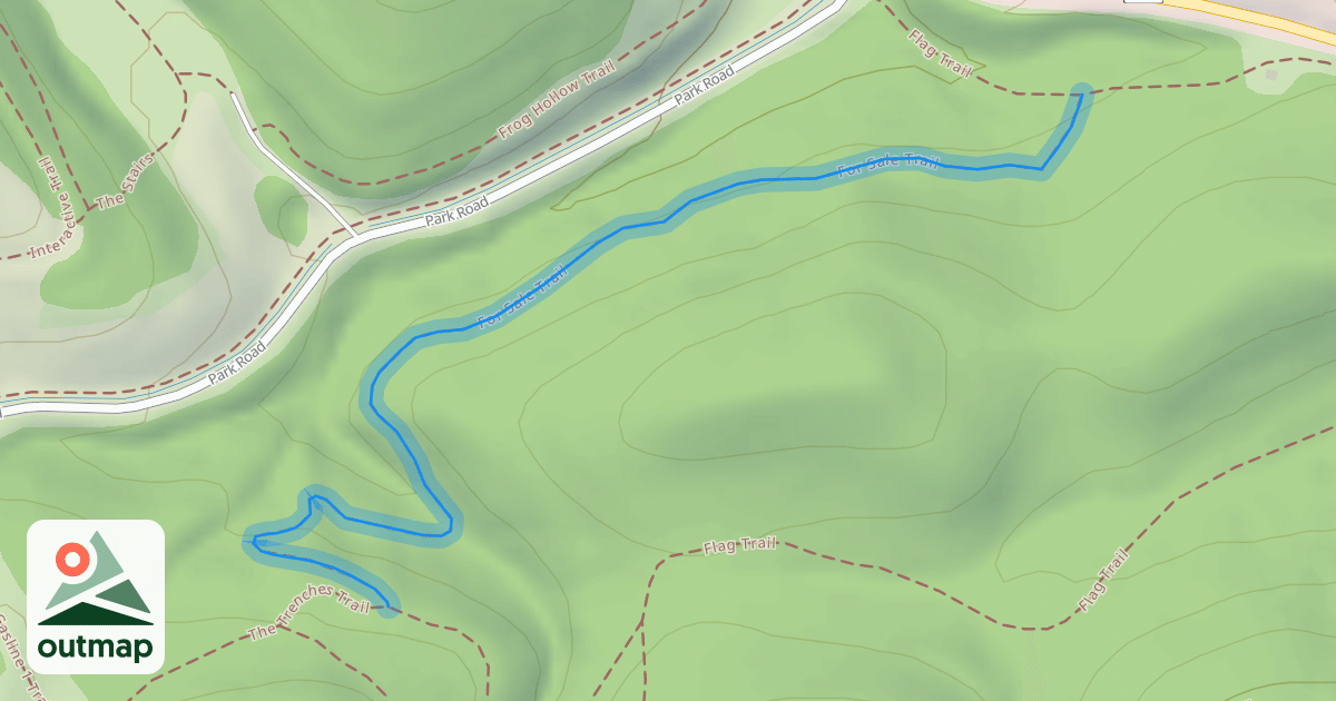 Map of For Sale Trail