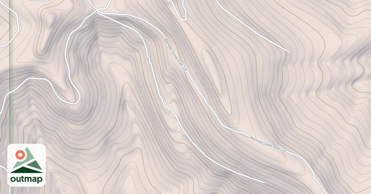 Map of Blackwell Ohv