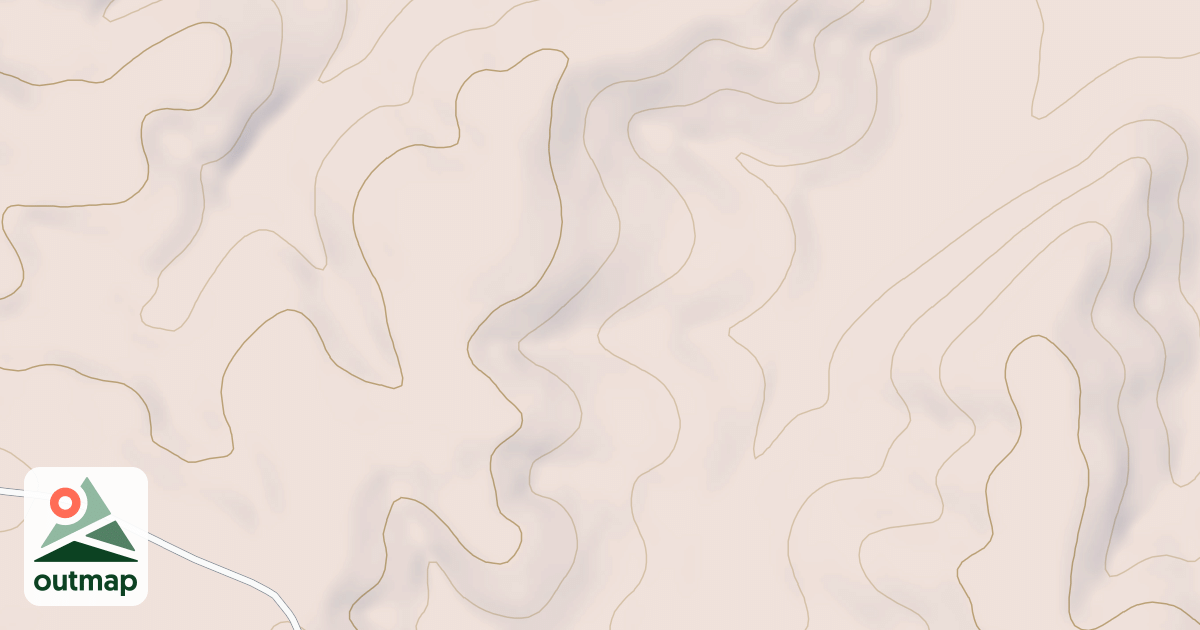 Map of HOG RIDGE