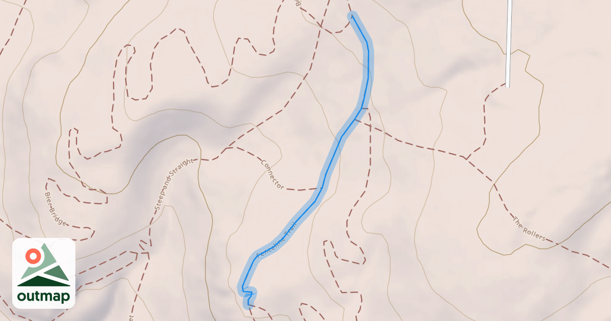 Map of Fenceline Trail