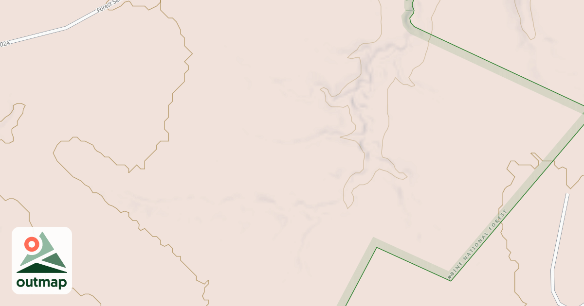 Map of USFS Motor Vehicle Use Map Roads {5226829D-FE2C-42D0-9980-513B2FB9A28A}