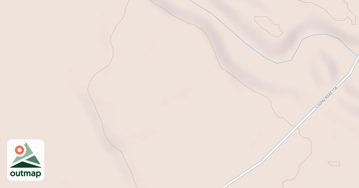 Map of DINNER CREEK SPUR I