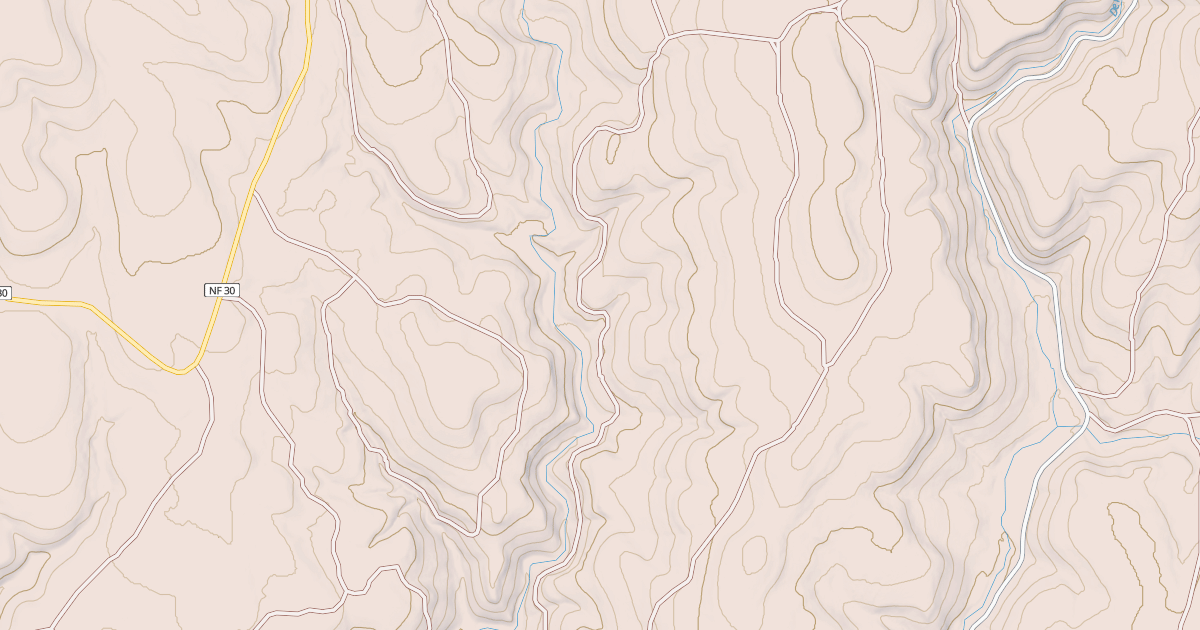 Map preview of USFS National Forest System Roads {A6A5F16D-605F-485C-A5B5-8F5D44D8B173}