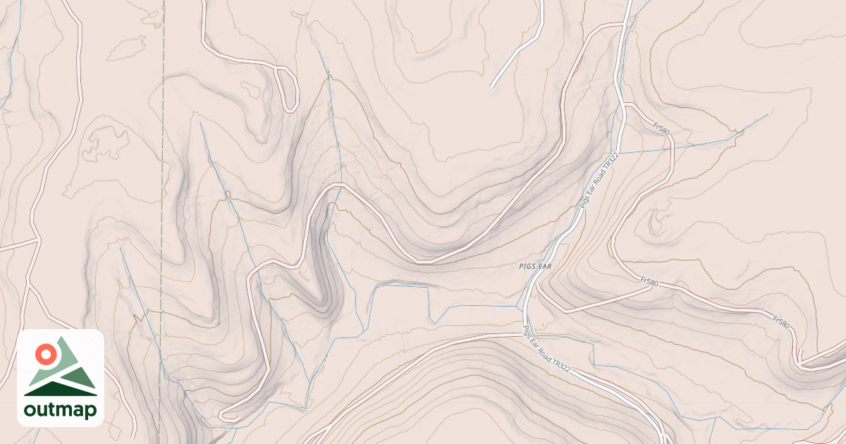 Map of ELK FOREST