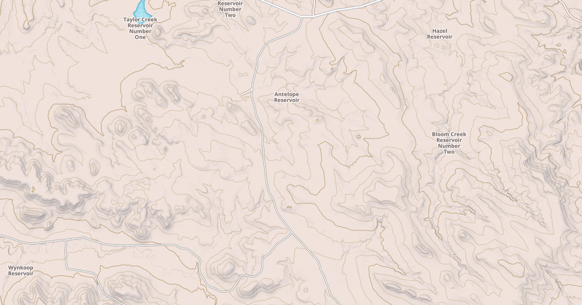 Map preview of SOUTH PLUM CREEK