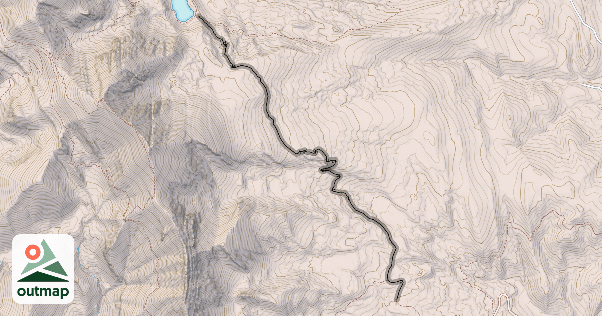 Map of Fairy Creek Trail
