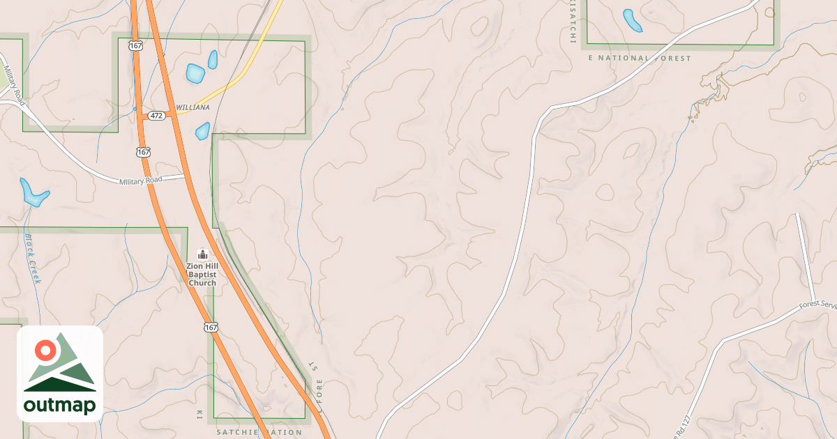 Map of 1057