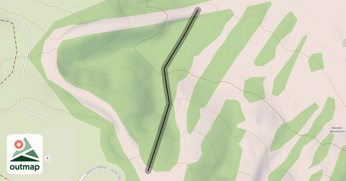 Map of Take 8 Glade