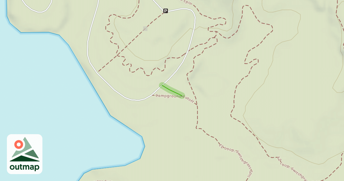 Map of Campground Cutoff