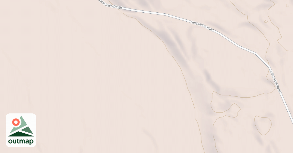 Map of LITTLE INDIAN SPUR I