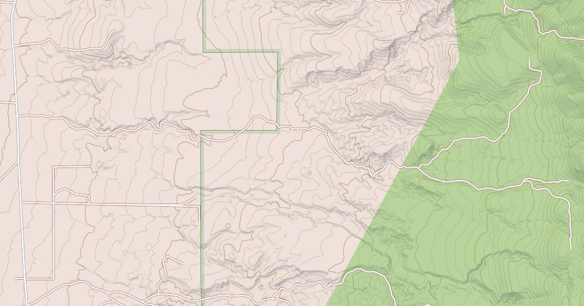 Map preview of LONG DRY CANYON ROAD