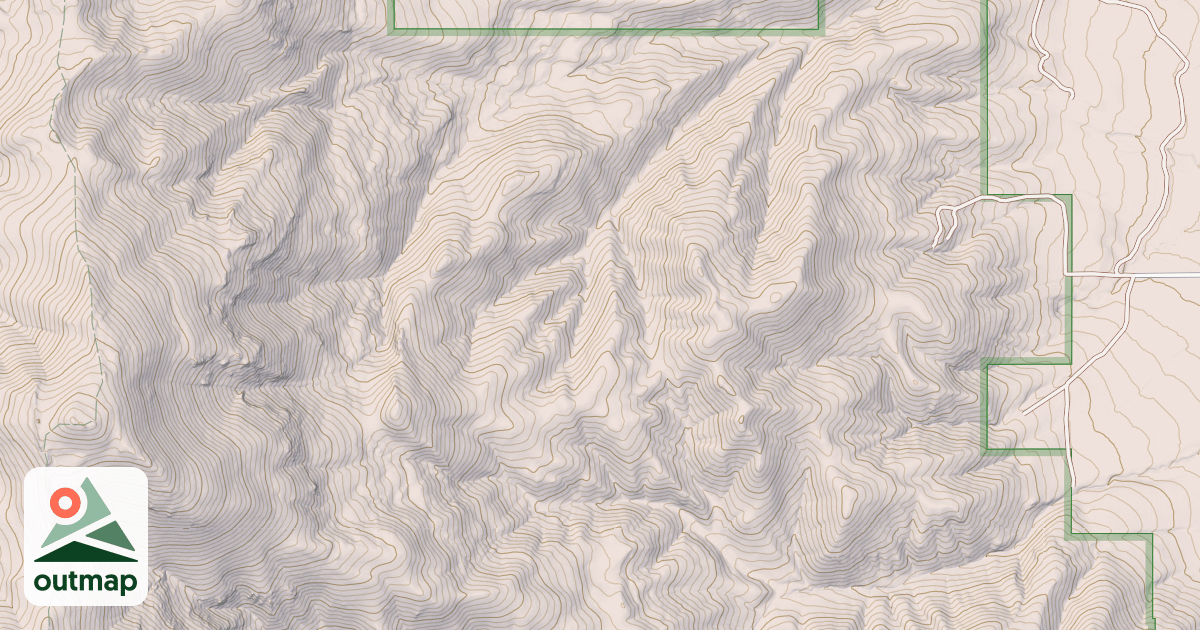 Map of Big Creek To Rowley