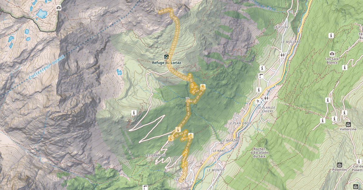 Map preview of Le Charmoz — Le Couteray