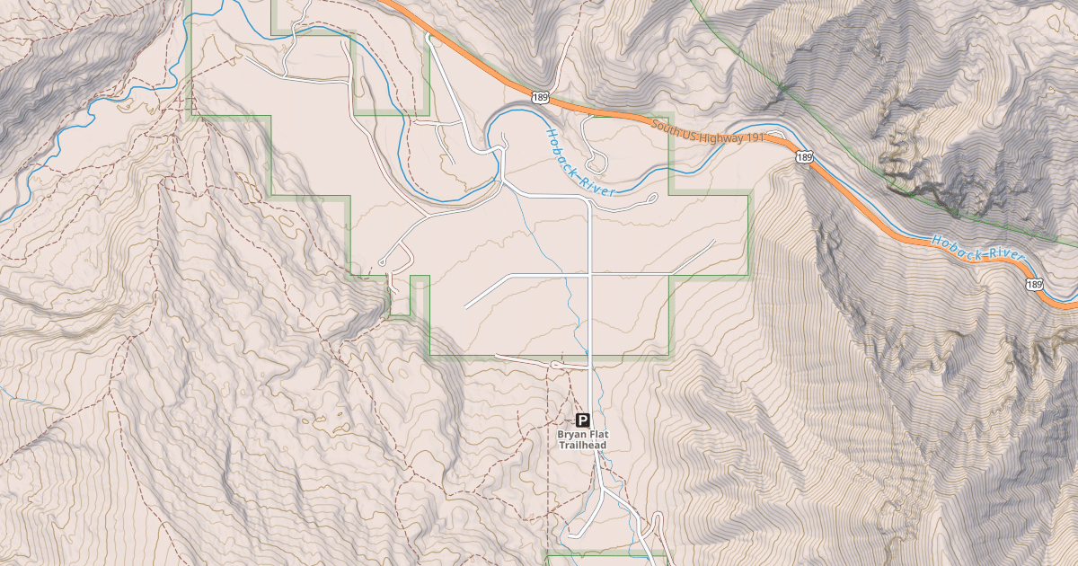 Map preview of BRYAN FLAT