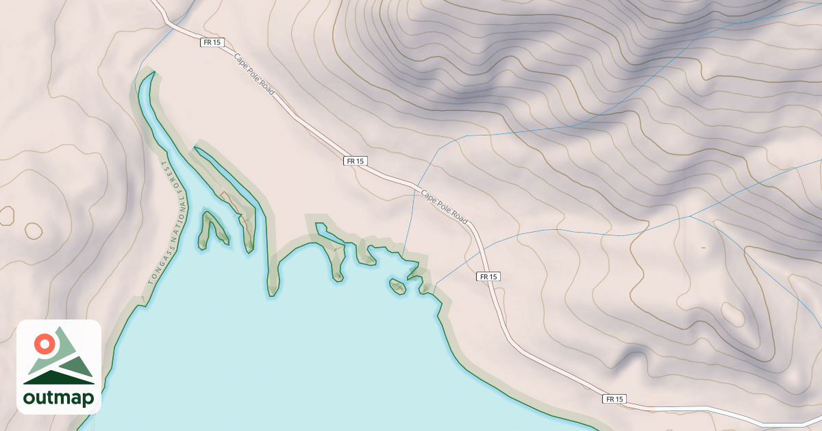 Map of CAPE POLE
