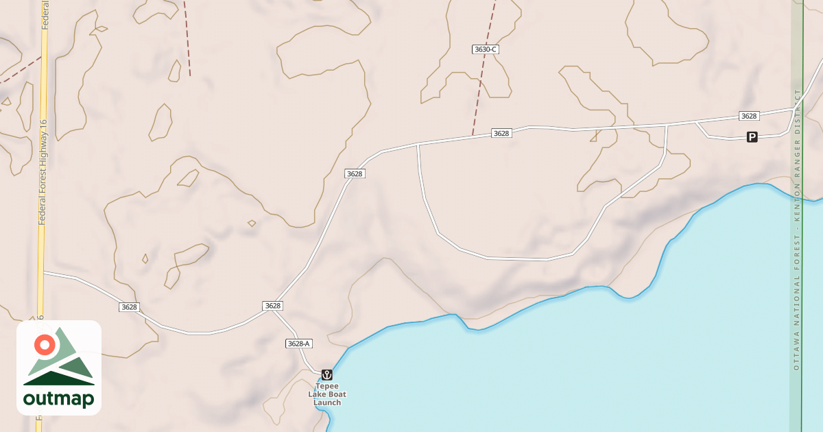 Map of FDR3628