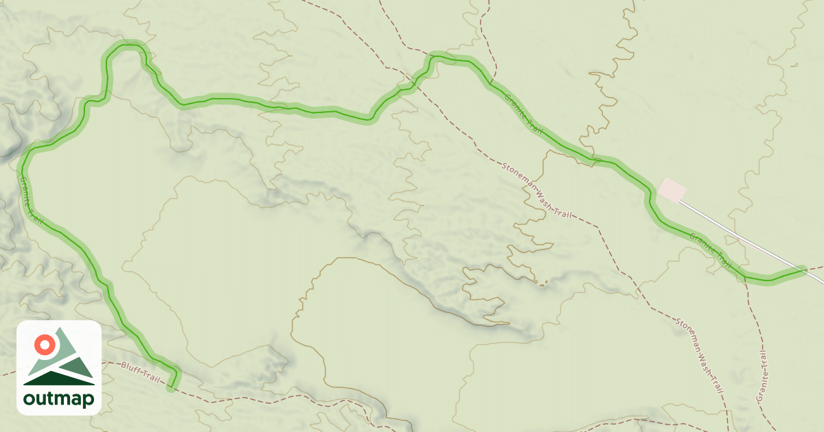 Map of Granite Trail