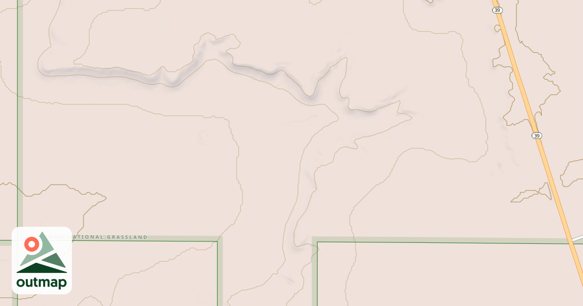 Map of USFS National Forest System Roads {3A35AD03-E464-454E-A028-E9518DAA14C9}