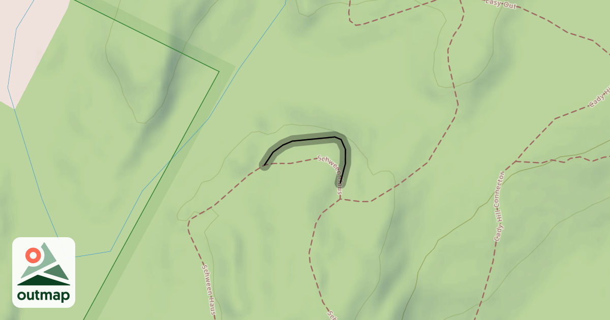 Map of Schween Haus