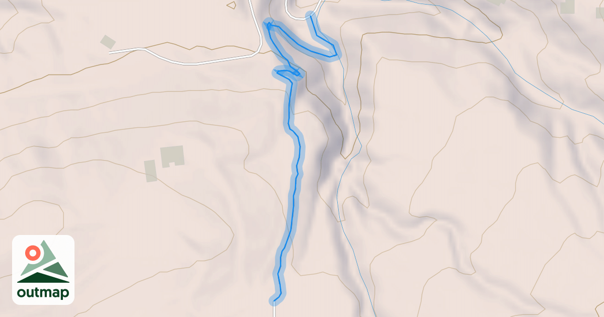 Map of Bread Express Trail