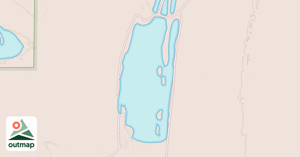 Map of HAY LAKE SPUR E