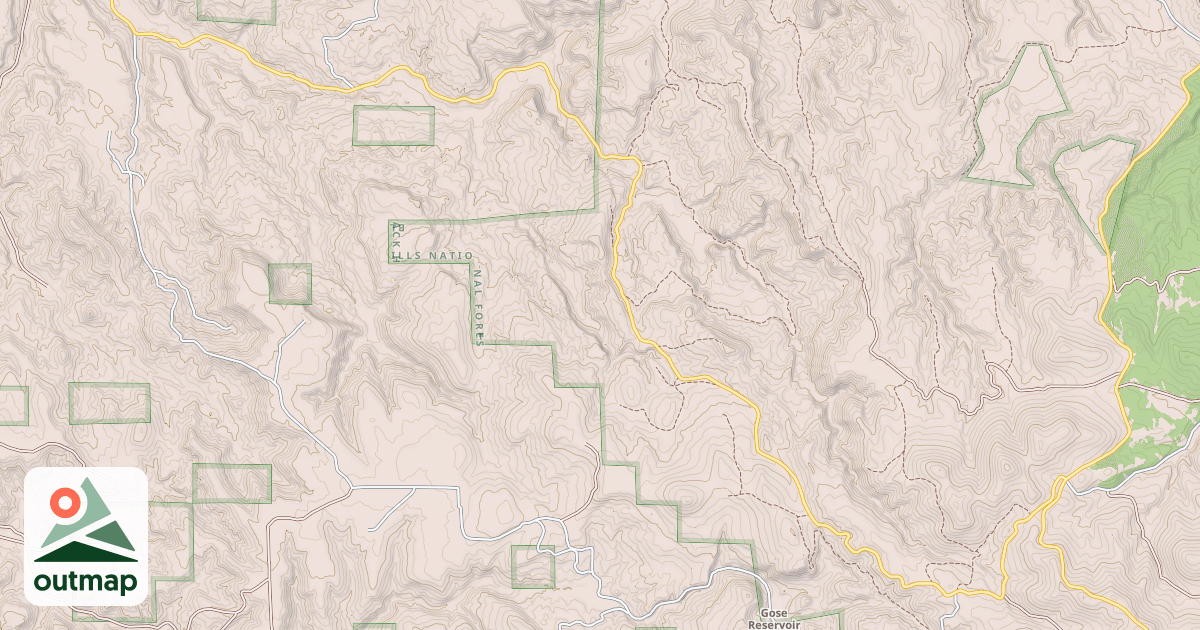 Map of LYTLE CREEK