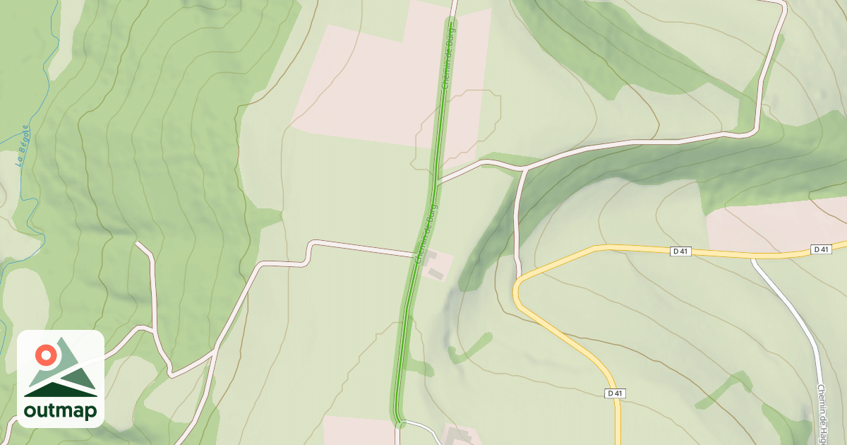 Map of Chemin de Burg
