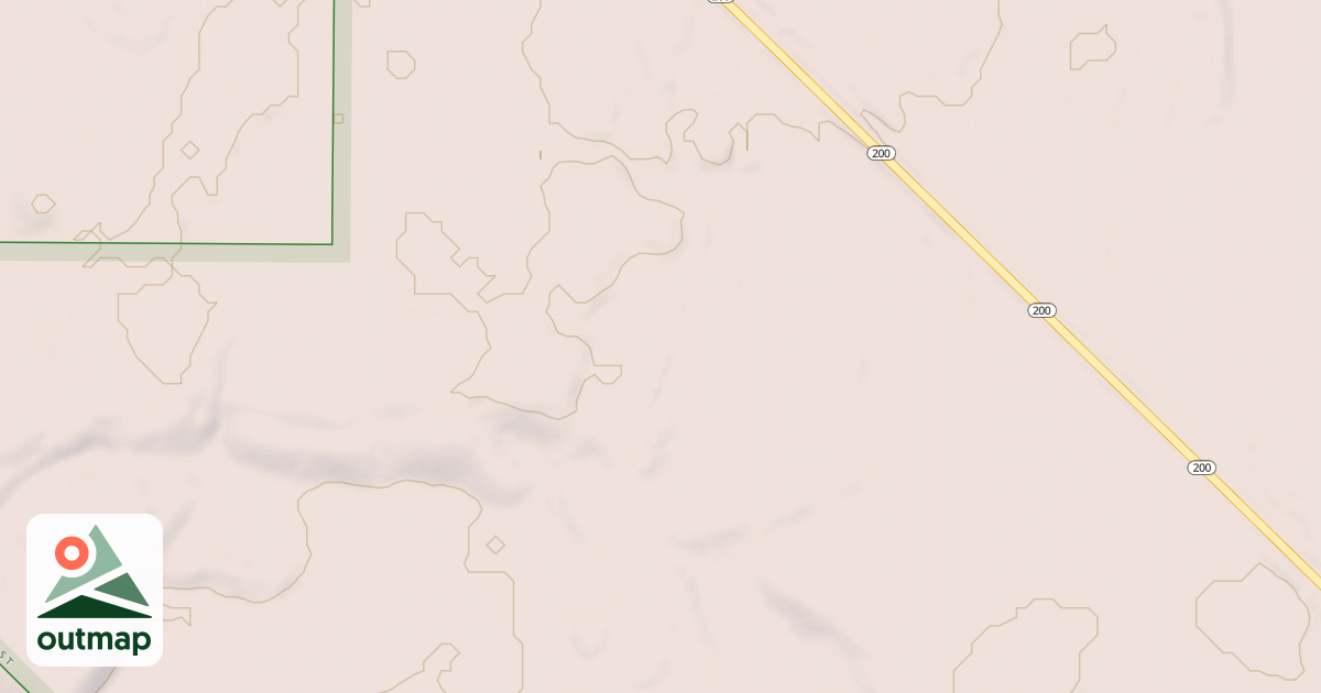Map of MN 200 SPUR 2750
