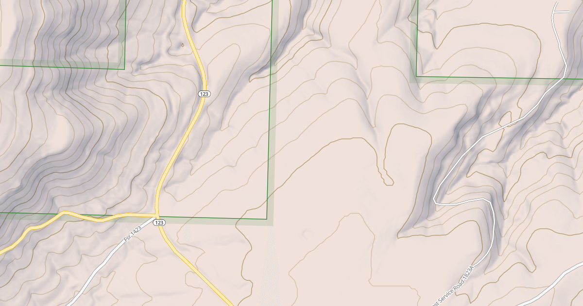 Map preview of USFS Motor Vehicle Use Map Roads {2EC6B9F1-6E2D-4CE6-B502-52306473541D}