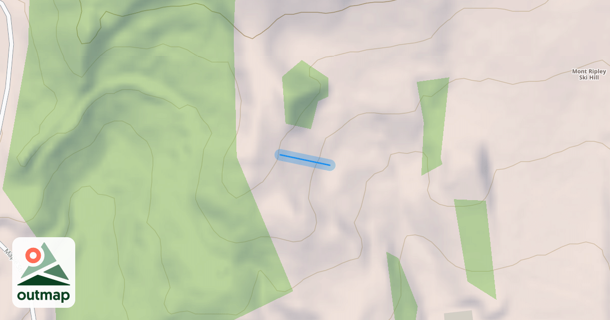 Map of No Name Trail