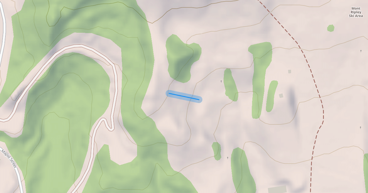 Map preview of No Name Trail