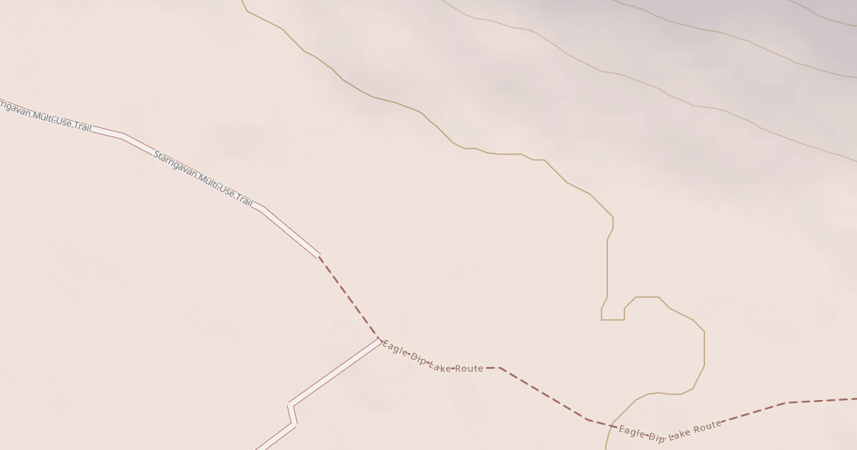 Map preview of Starrigavan Valley Pond Spur
