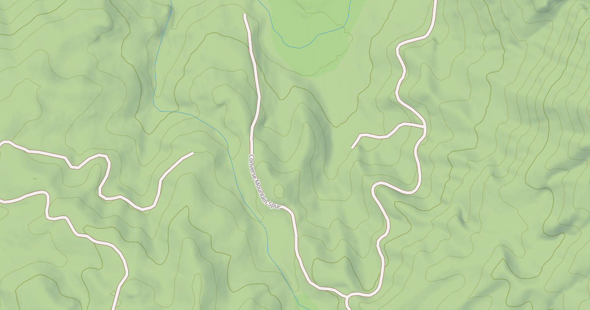 Map preview of CONVERSE MTN.