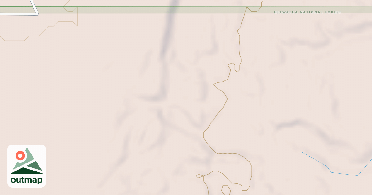Map of SILVER FALLS NORTH