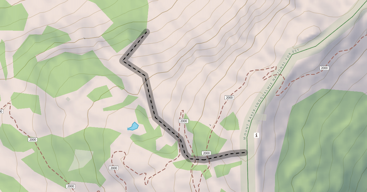 Map preview of Tye Bowl Entrance
