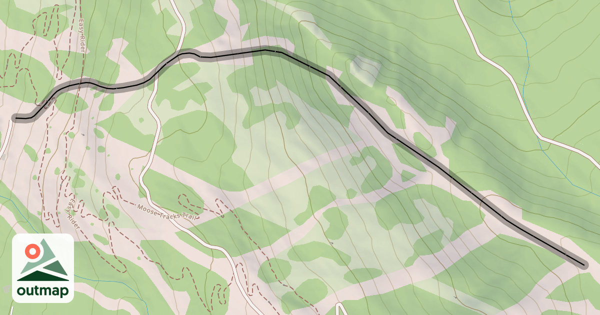 Map of Elk Park Ridge