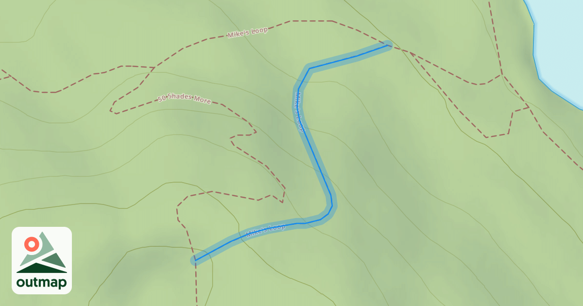 Map of Mike's Loop