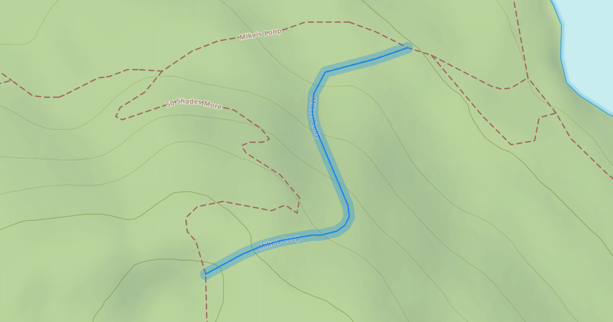 Map preview of Mike's Loop