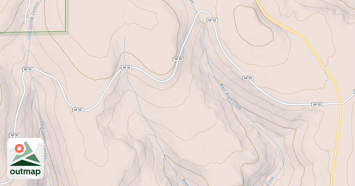 Map of USFS Motor Vehicle Use Map Roads {5366E236-C7E7-4380-93C8-451555739BD8}