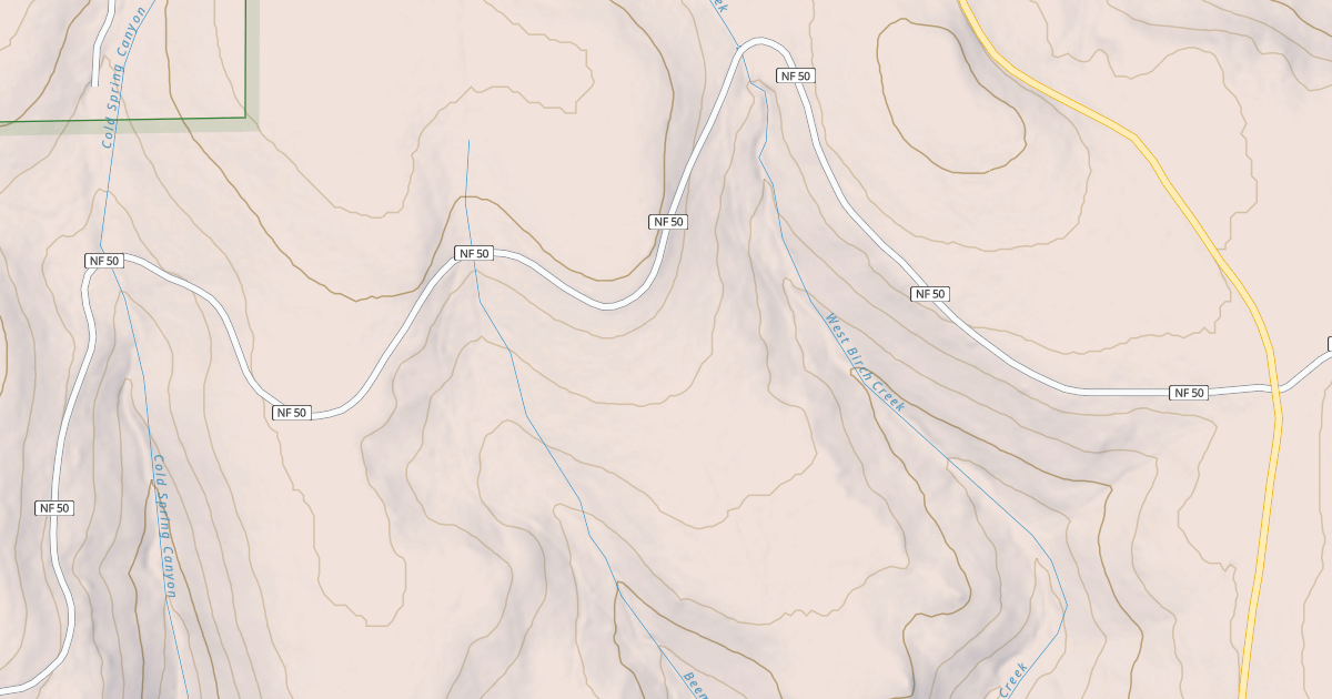 Map preview of USFS Motor Vehicle Use Map Roads {5366E236-C7E7-4380-93C8-451555739BD8}