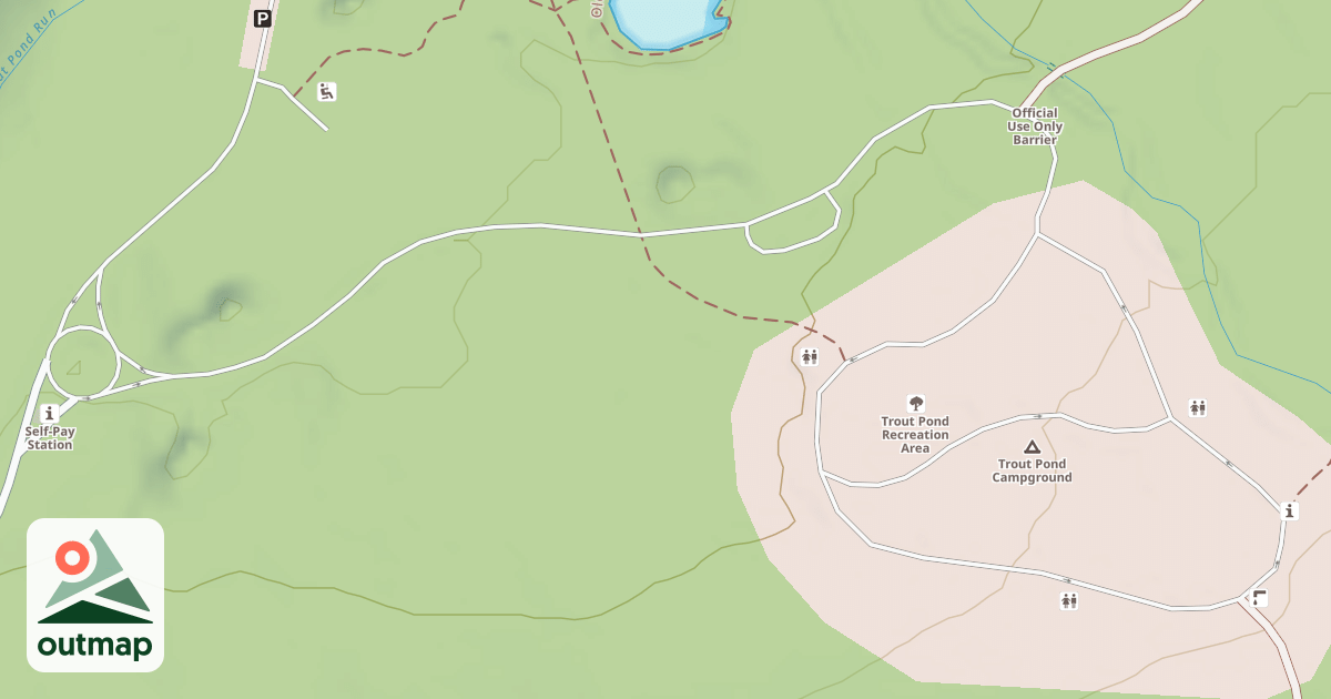 Map of CAMP ROAD & LOOP