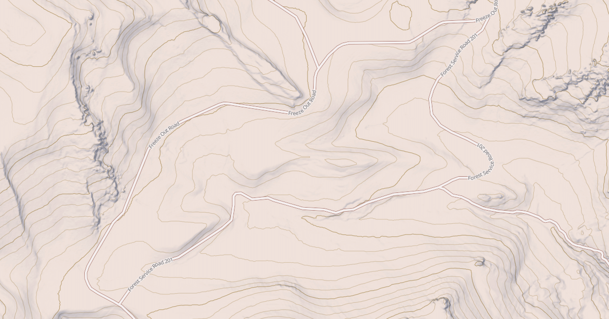 Map preview of MIDDLE SHEEP CREEK