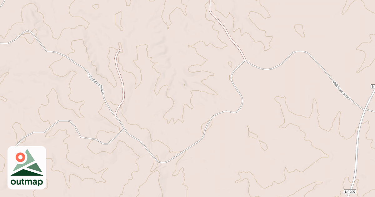 Map of MIDDLETON
