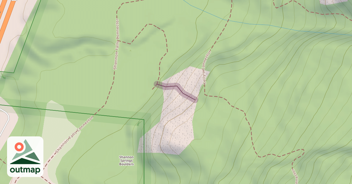 Map of Climbing Site